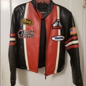 Rare Marcia Women’s Leather Racing Jacket